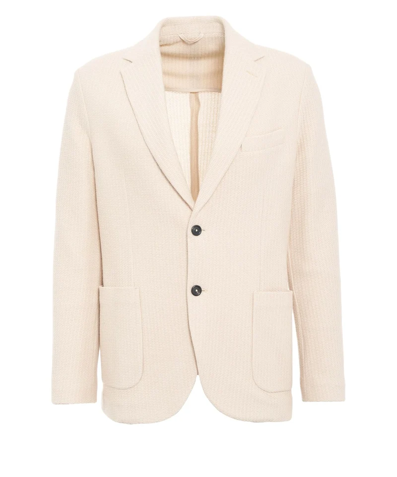 Blazer in misto lana