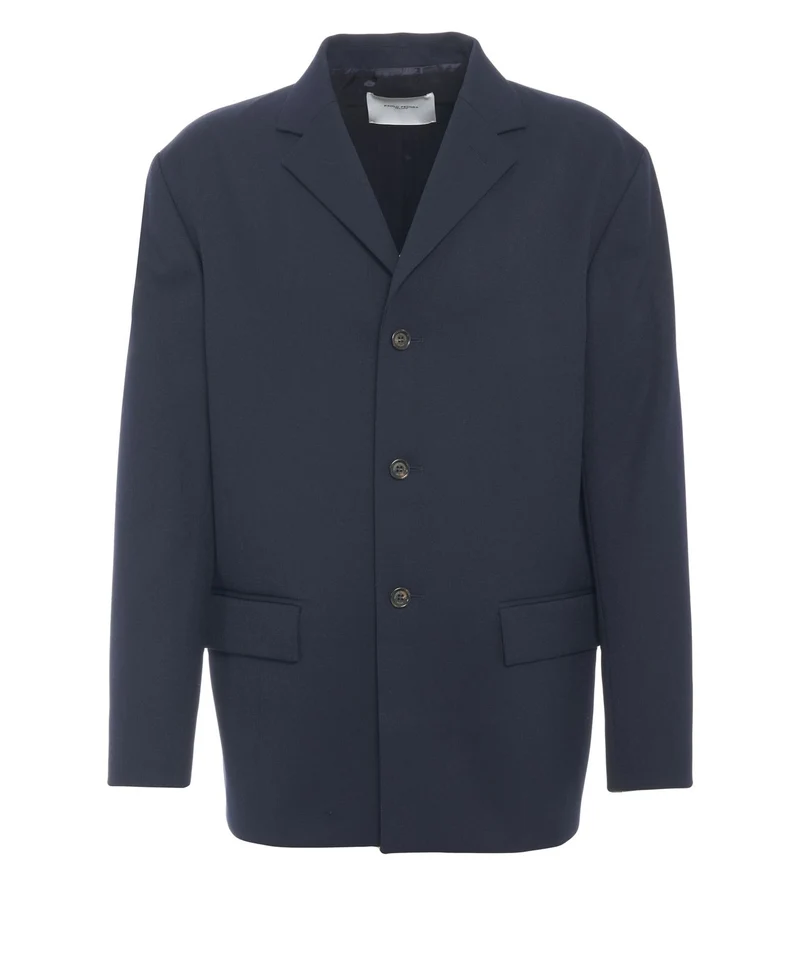 Blazer con tasche a patta