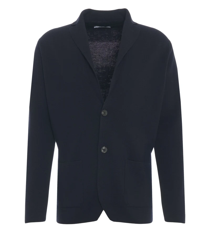 Blazer in lana merino