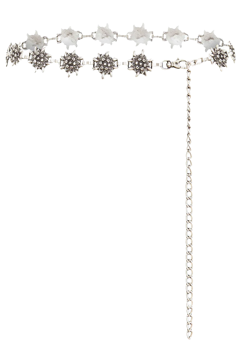 Damen Trachten Gürtel Edelweiss