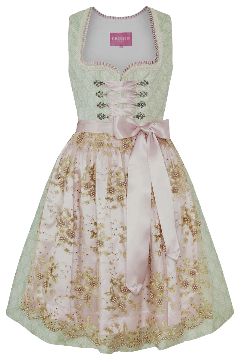 Mini-Dirndl mit Herzausschnitt