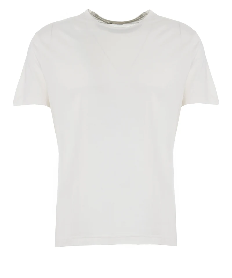 T-shirt in seta 'Enno'