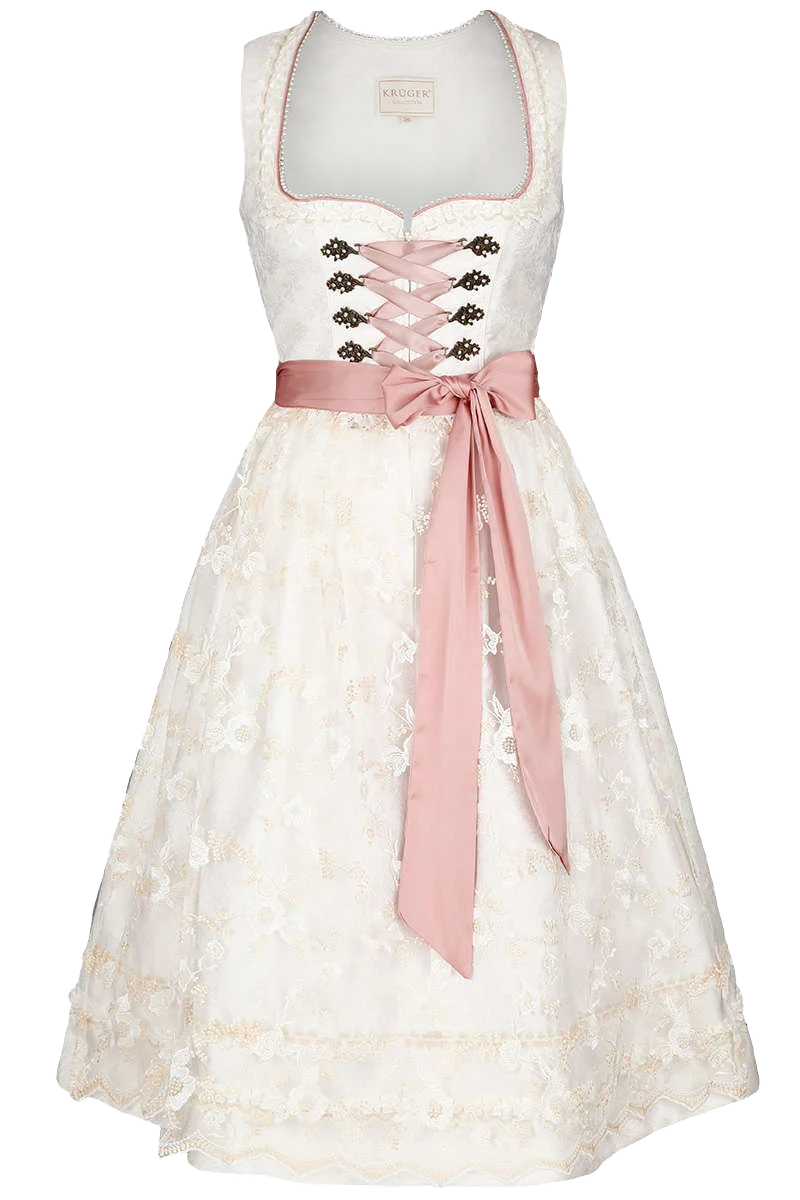 Hochzeits-Dirndl midi